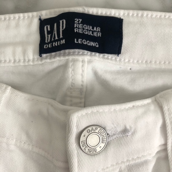 NWT GAP Denim Leggings Size 27 - Picture 2 of 5